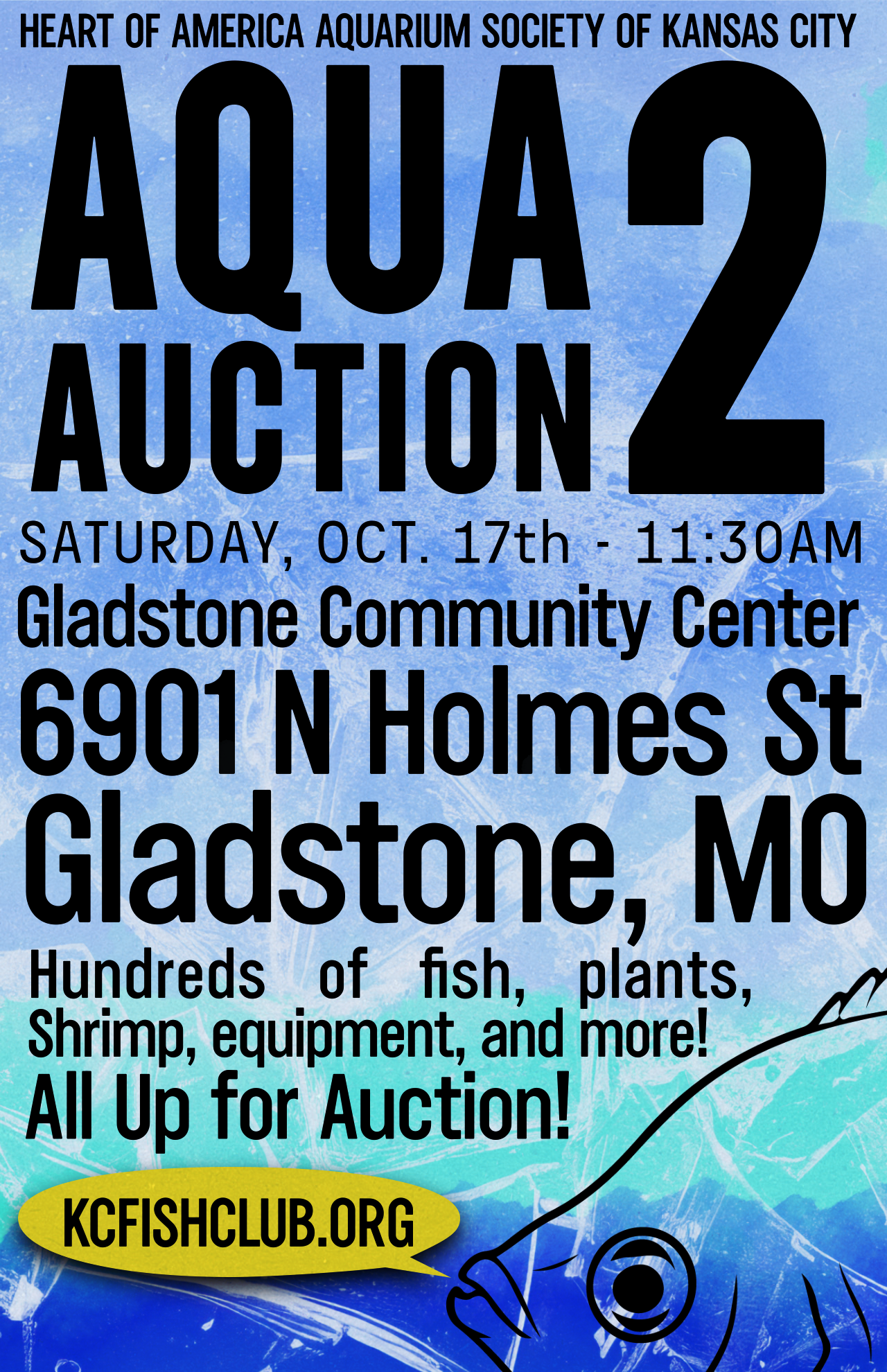 HAAS Aqua Auction 2: Bigger, Wetter, Biddier event poster
